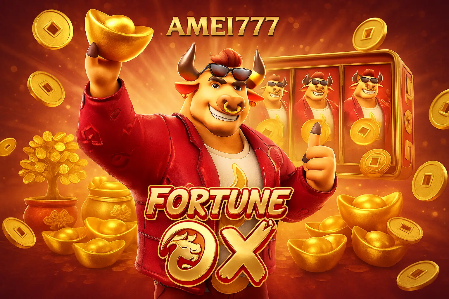 Fortune Ox no AMEI777 - Aposte Agora e Reivindique Seus Ganhos