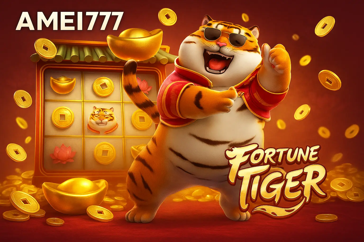 Fortune Tiger é um jogo imperdível no AMEI777 Casino
