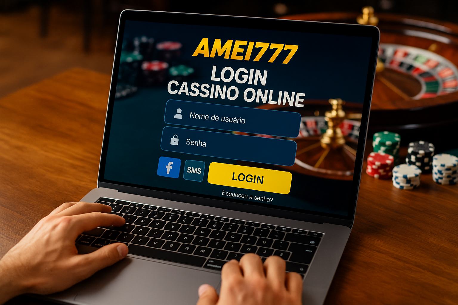 Login no Cassino AMEI777